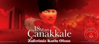 18 Mart &Ccedil;anakkale Zaferimiz Kutlu Olsun. Bu topraklar uğruna hayatını kaybeden şehitlerimizi minnetle anıyoruz.