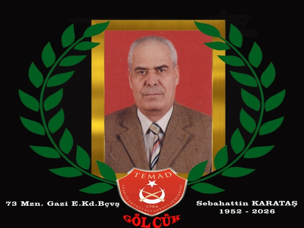 1973 mezunu Kıbrıs Gazisi E.Kd.Bçvş . Sebahattin Karataş hakkın rahmetine kavuşmuştur.