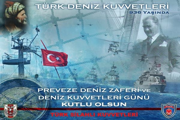 27 Eylül Preveze Deniz Zaferi ve Deniz Kuvvetleri günü kutlu olsun.