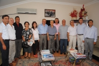 CHP G&Ouml;LC&Uuml;K İL&Ccedil;E BAŞKANI SAYIN İSMET İŞERİ ve Y&Ouml;NETİM KURULU &Uuml;YELERİ DERNEĞİMİZİ ZİYARET ETTİ.
