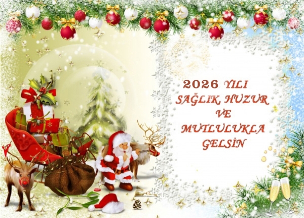 Gökkuşağı gibi rengarenk, güneş gibi parlak, güller gibi mis kokulu mutlu ve özlük haklarımızın alındığı bir yeni yıl dileğiyle 2026 sağlık , huzur ve mutlulukla gelsin.