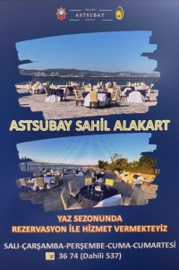 G&ouml;lc&uuml;k astsubay orduevi sahil alakart restaurant a&ccedil;ılmıştır...