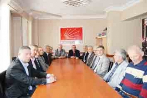 G&ouml;lc&uuml;k TEMAD&rsquo;dan CHP&rsquo;ye hayırlı olsun ziyareti