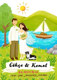 Birlesen elleriniz ve kalpleriniz birbirinden hi&ccedil; ayrılmasın. Bir hayati t&uuml;m g&uuml;zellikleriyle paylaşmanız dileklerimizle&hellip;