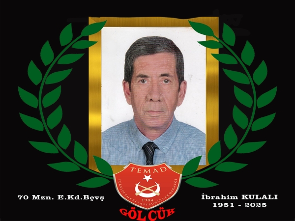 1979 mezunu E.Kd.Bçvş. İbrahim KULALI hakkın rahmetine kavuşmuştur.