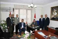 Emniyet m&uuml;d&uuml;r&uuml; başkal&rsquo;dan Temad&rsquo;a iadei ziyaret